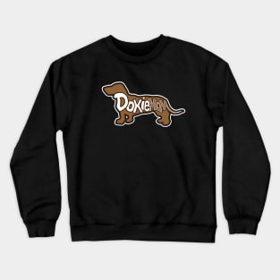 Doxie Mom Daschund Lover Gifts Crewneck Sweatshirt